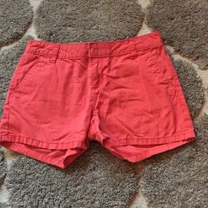 Old navy coral “mom shorts”